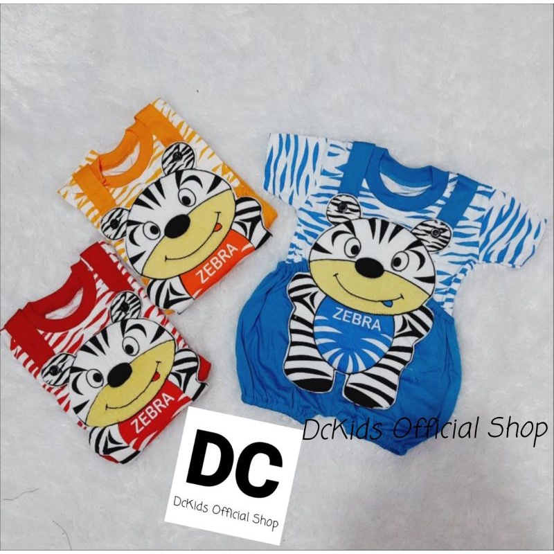 JUMPER BAYI NEWBORN -  JUMPER BAYI KARAKTER ZEBRA - SET BAJU KODOK BAYI LAKI-LAKI PEREMPUAN - BAJU B