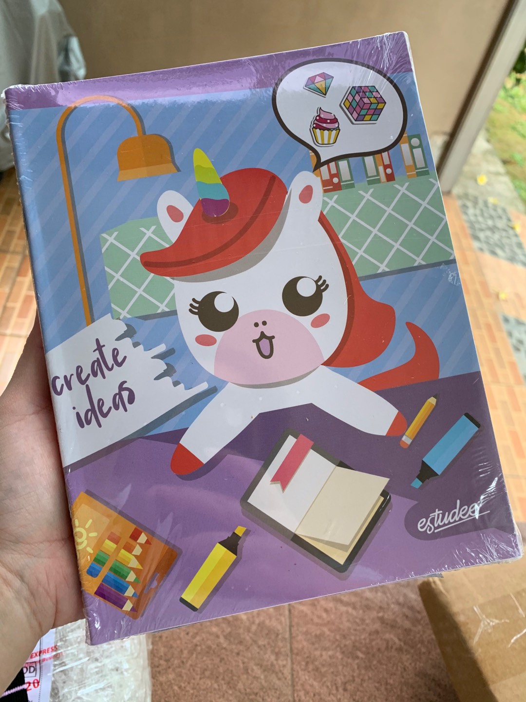 Buku Tulis Estudee Kwarto A5 Unicorn 38 Lembar | Shopee Indonesia