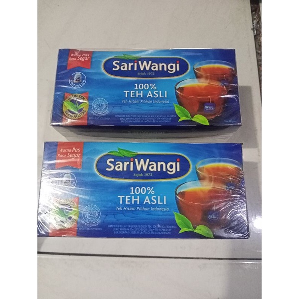 

Sariwangi Kotak isi 25 kantong