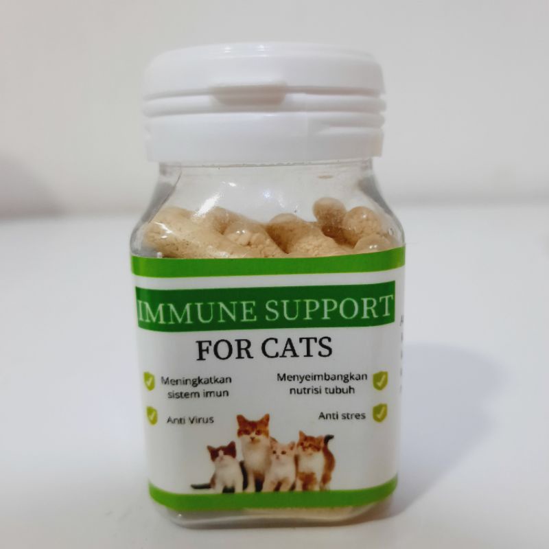 vitamin kucing IMMUNE SUPPORT for cat anti sakit / virus / flu / stress