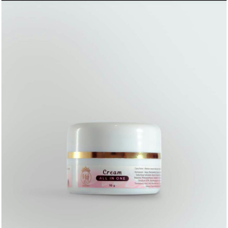 cream wajah glowing all in one wa beauty ecer