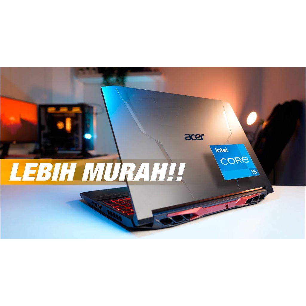Acer Predator Nitro 5 AN515-57-58UZ Core i5 Gen 11th Free Office Original dan Upgrade Windows 11