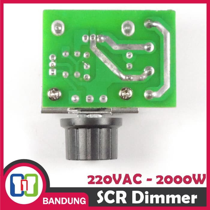 SCR 220 VAC 2000W DIMMER SPEED CONTROLLER MOTOR LAMPU