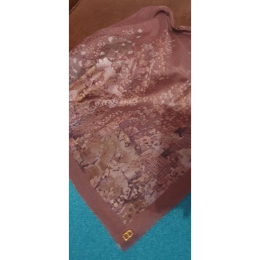 buttonscarves preloved new york big apple voal