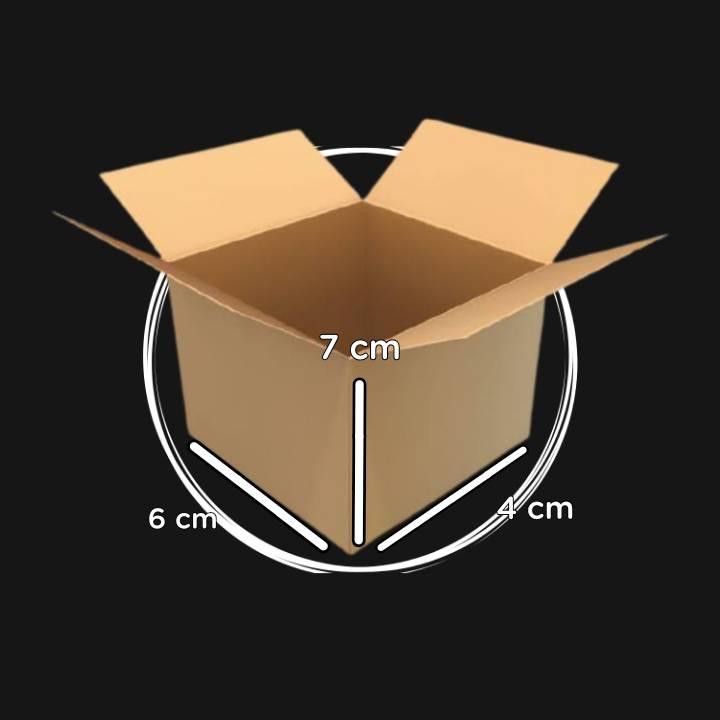 

Packaging Kardus Box [Standar] (6 x 4 x 7)