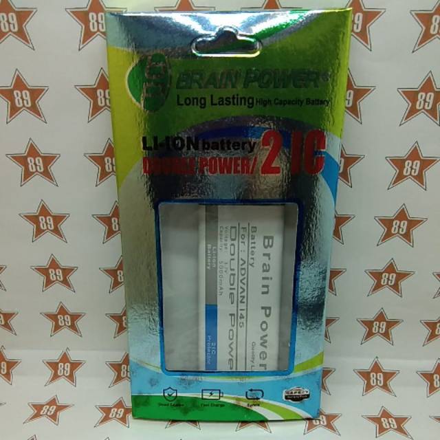 Battery batre Advan i45 Brain power