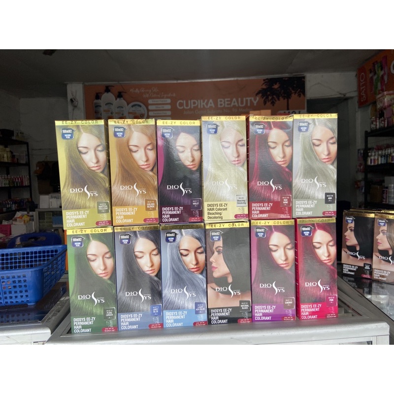 ui,iz - DIOSYS EE-ZY HAIR COLORING 2 X 100 ML - CAT RAMBUT