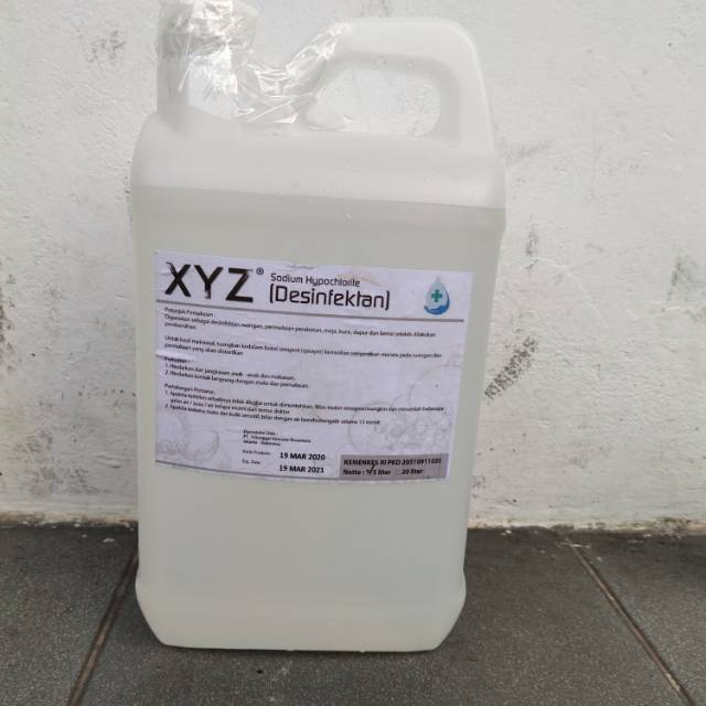 Disinfectan liquid merk XYZ