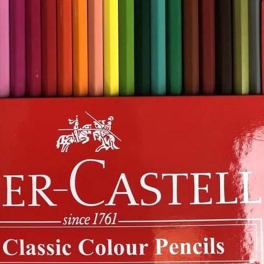 

♩ Pensil warna faber castle 24 warna ♞