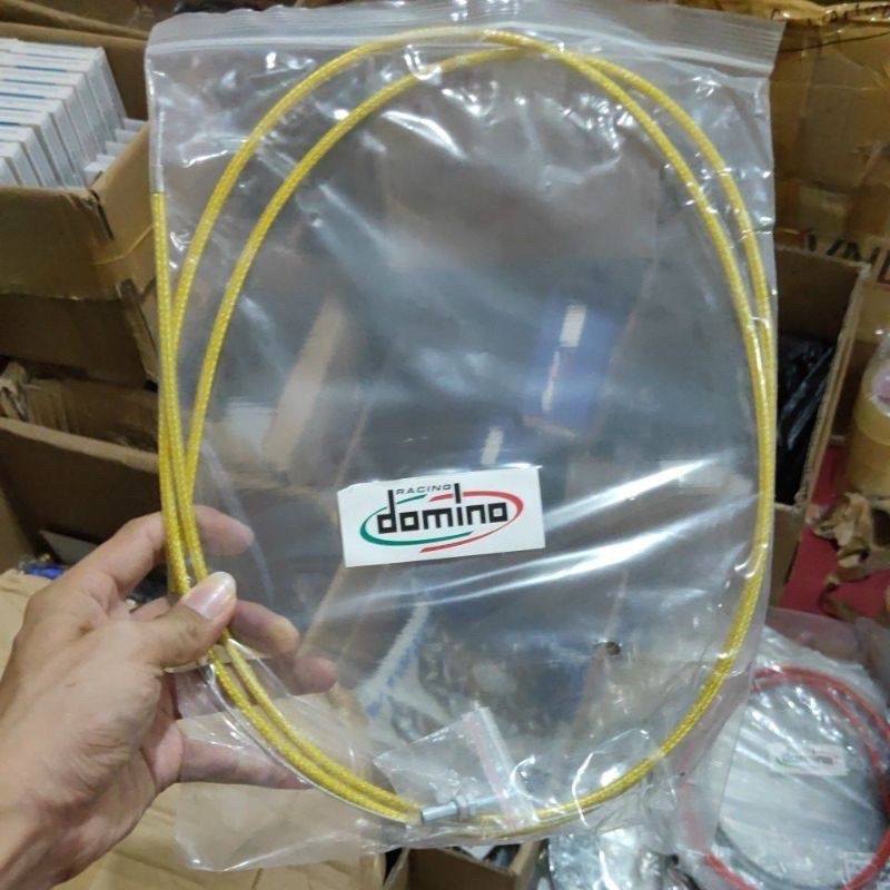 Kabel gas spontan ukuran 210 cm serat karbon