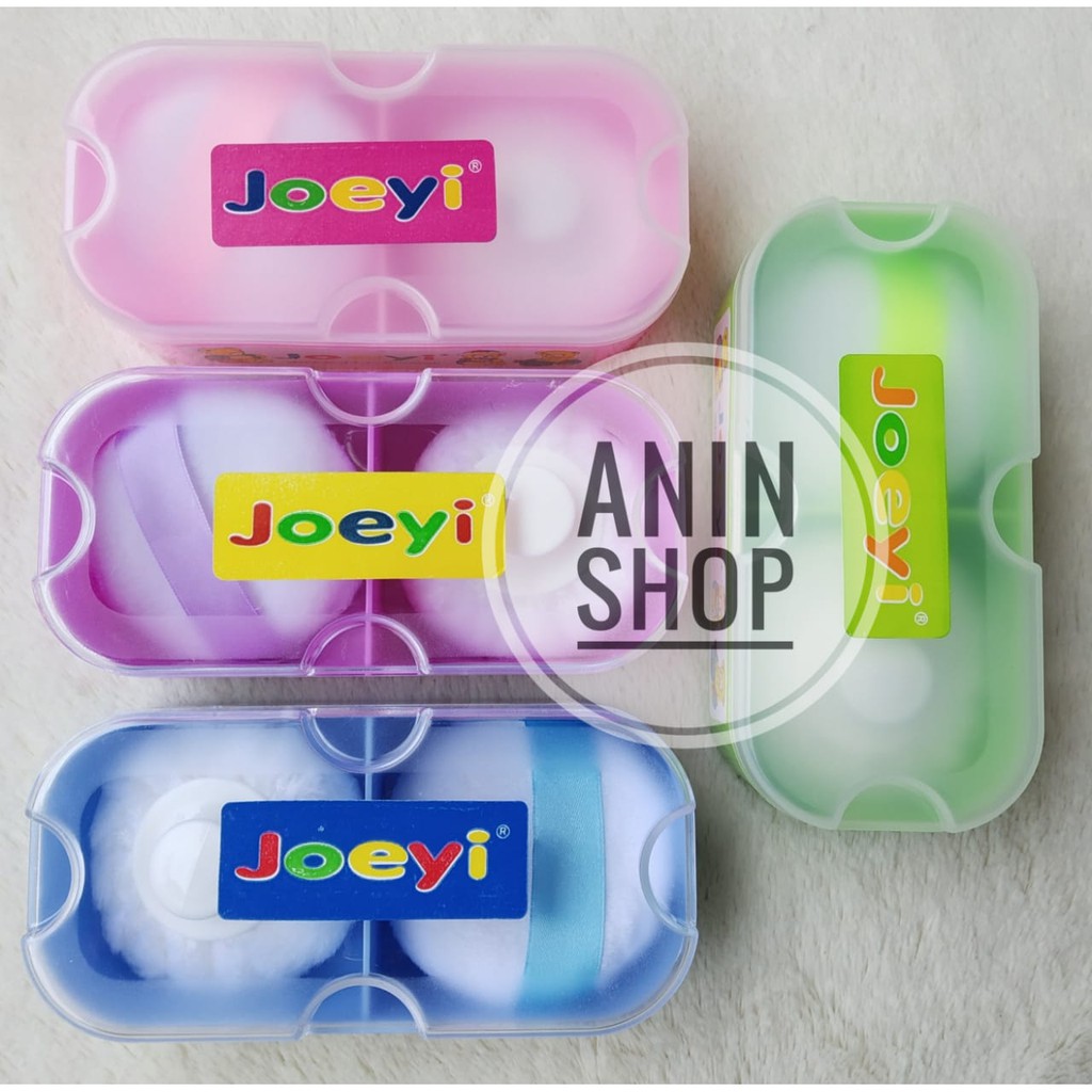 Tempat Bedak Bayi JOEY + Spons Bayi | TEMPAT BEDAK BAYI
