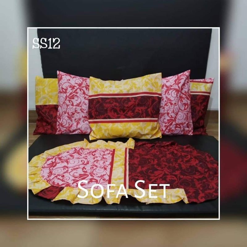 Sarung bantal tamu sofa set termurah