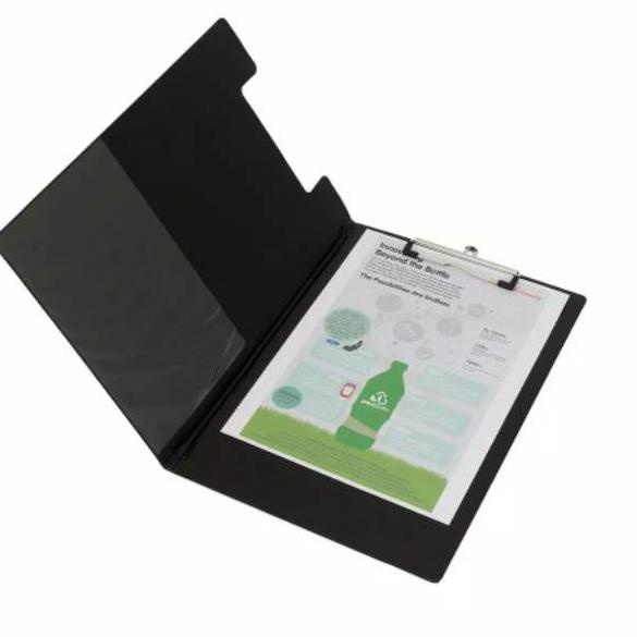 

Terbaru! Bantex Clipboard Papan Jalan Model Cover Penutup Size Folio !!