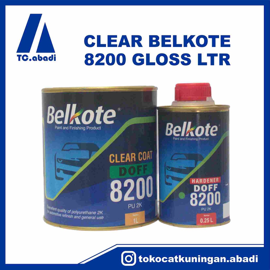 Pernis/Clear Belkote 8200 DOFF - 1 Liter
