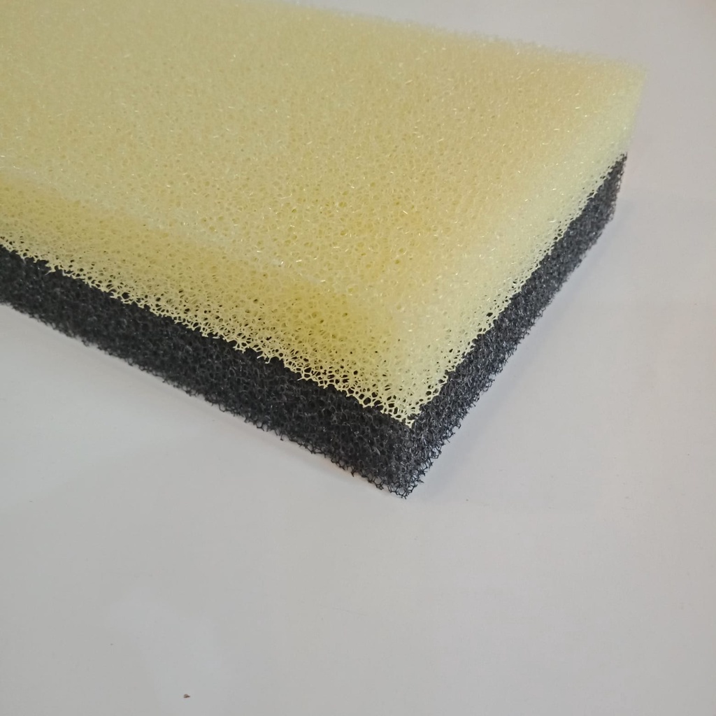 Kapas Filter Aquarium Biofoam Biofil 2 Lapis Hitam Kuning