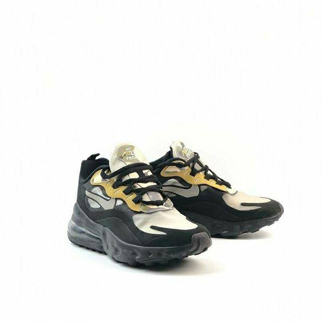 air max 270 react gold black