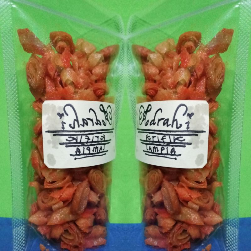 

Kripik Lumpia ADRAHI Rasa balado