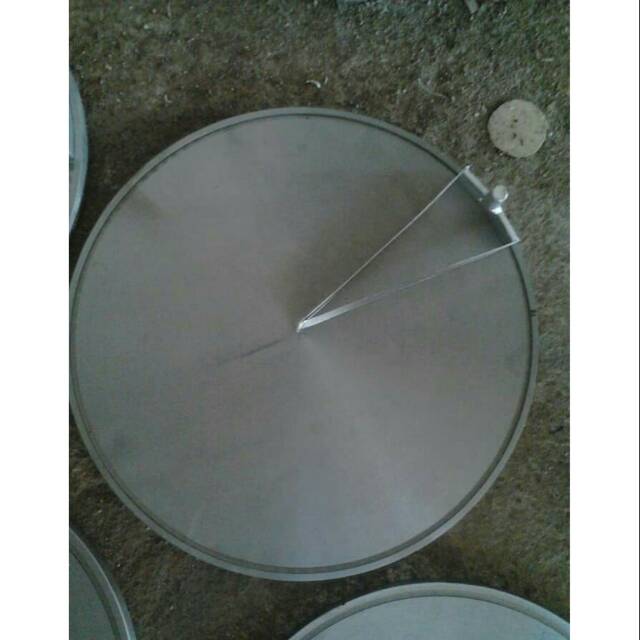 Loyang wajan crepes 40cm /  leker krepes bahan cor baja