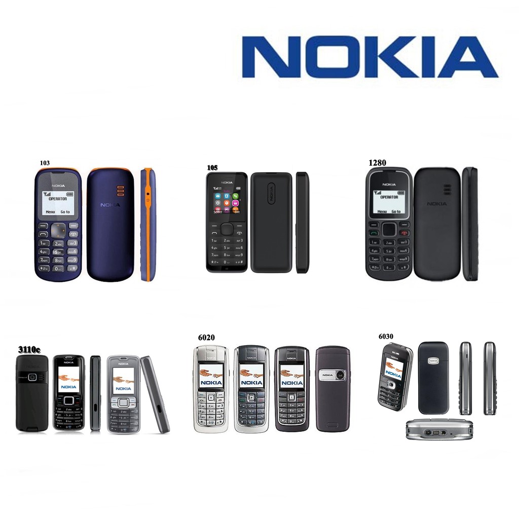 HP Nokia Handphone Jadul    GSM Classic Phone Cell with Radio