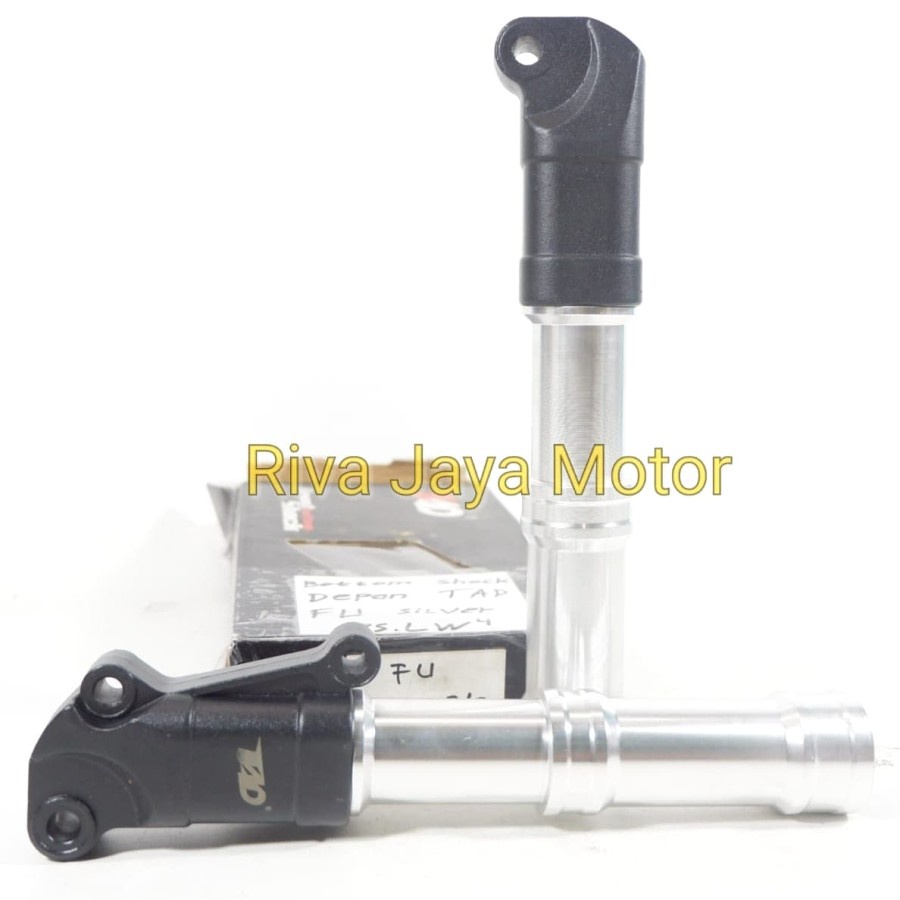 Tabung Bottom Shock Depan Satria Fu 150 Variasi Silver