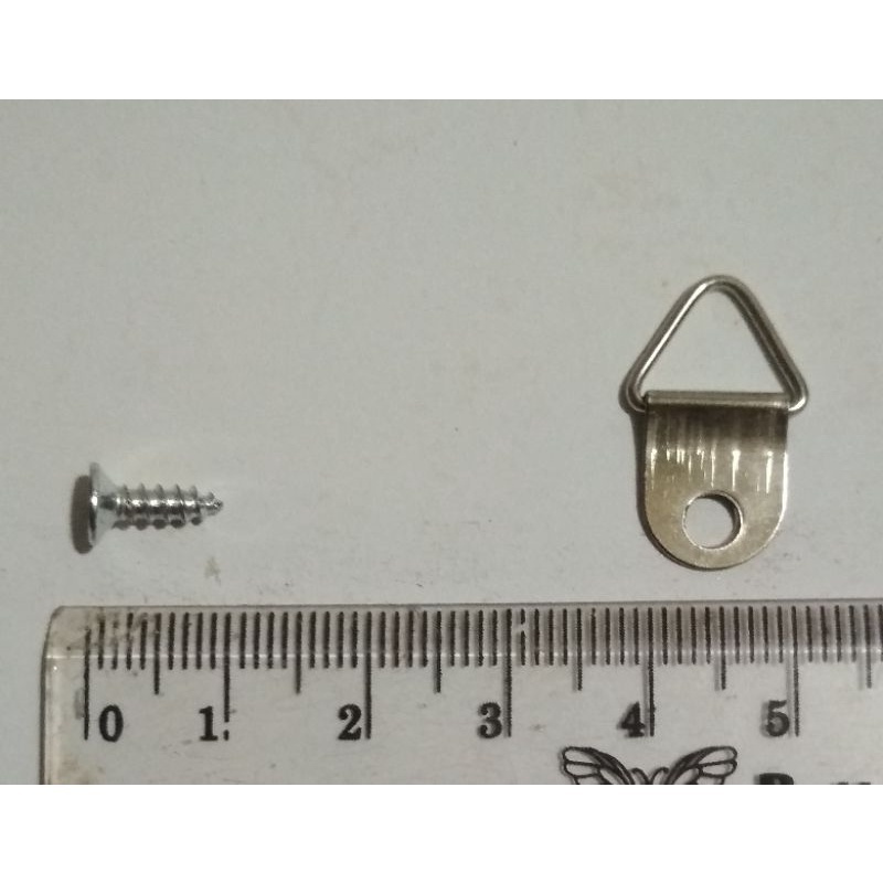 (100 Set) Cantolan / Gantungan Pigura Bingkai Dan Sekrup Kecil