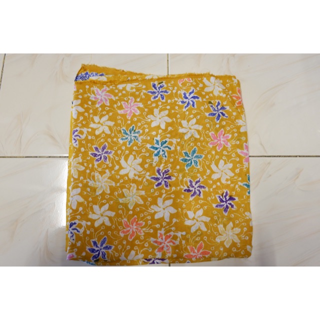 Batik Cap Bahan Paris