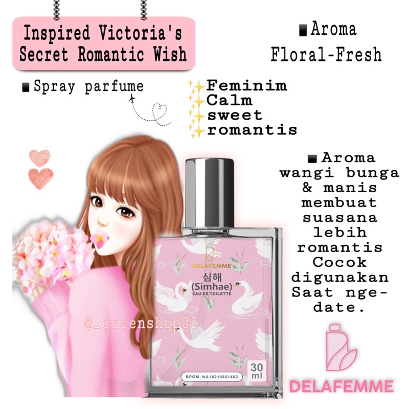 DELAFEMME KOREA / Parfum KOREA / Delafemme BPOM