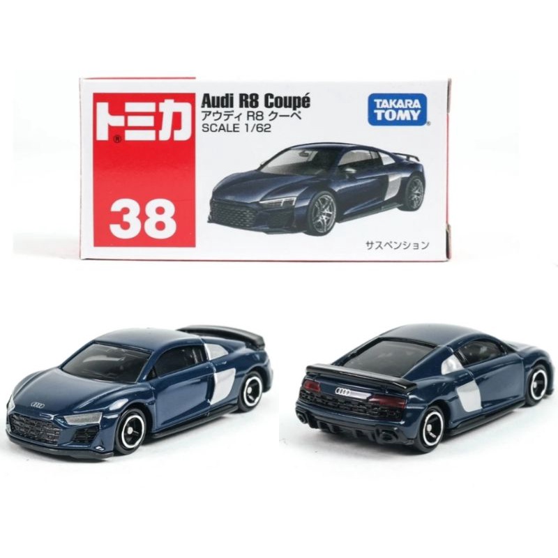 Tomica Reguler 38 Audi R8 Coupe Dark Blue TAKARA TOMY