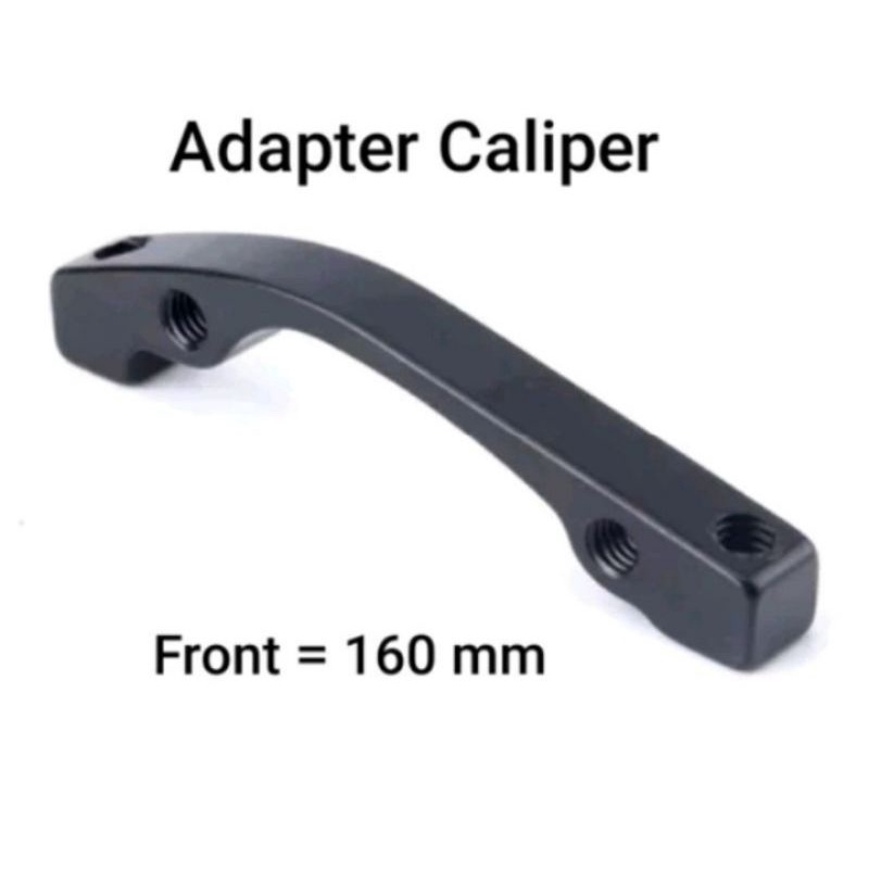 Adapter adaptor Caliper discbrake rotor front depan 160 mm atau 6 inch