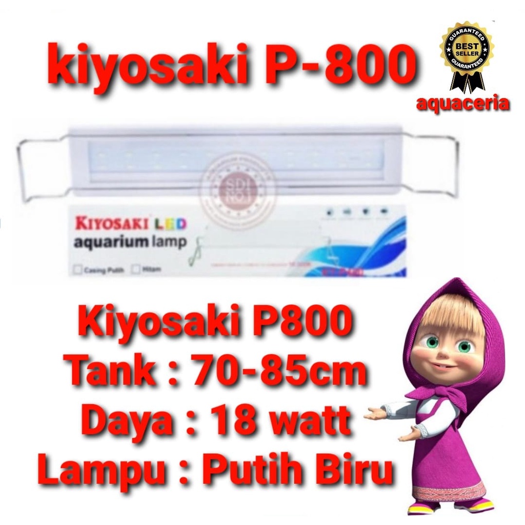 lampu led aquarium gantung kiyosaki p800