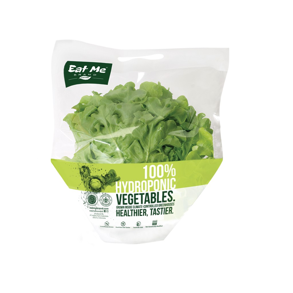 Eat Me Brand - Sayur Salad Green Oakleaf Hidroponik Perpack