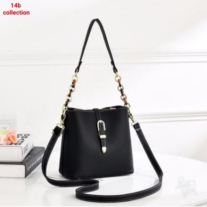 BELT BAGS tas selempang kulit wanita tas rantai tas polos wanita tas kulit wanita elegant simple