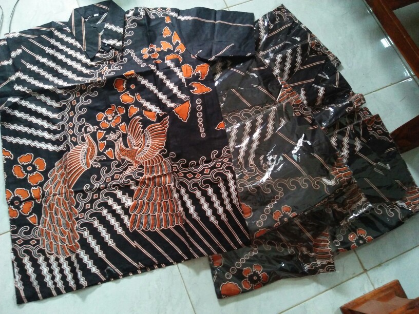 Maura Couple - Sania Ruffle Batik Couple Ori Ndoro Jowi Dnt Garansi