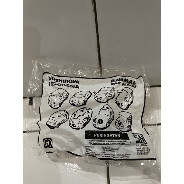 Mainan: Yoshinoya Animal Car Series