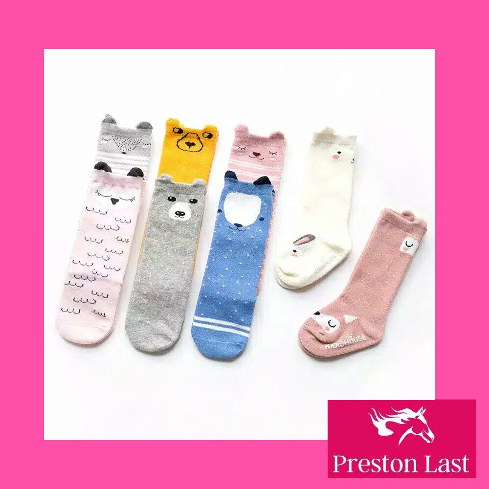 Kaos Kaki Korea Sepatu Bayi Lucu Panjang Premium Anti Slip