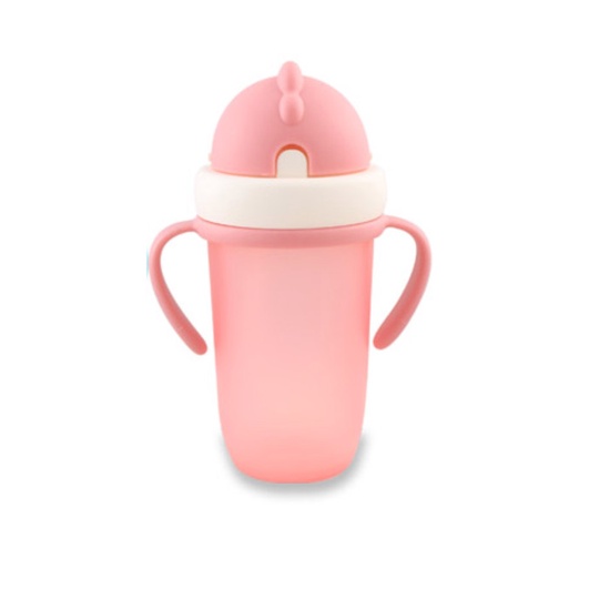 Morinz Lusty Bunny Botol Minum Bayi Anak Training Cup Handle With Straw 210ml &amp; 300ml