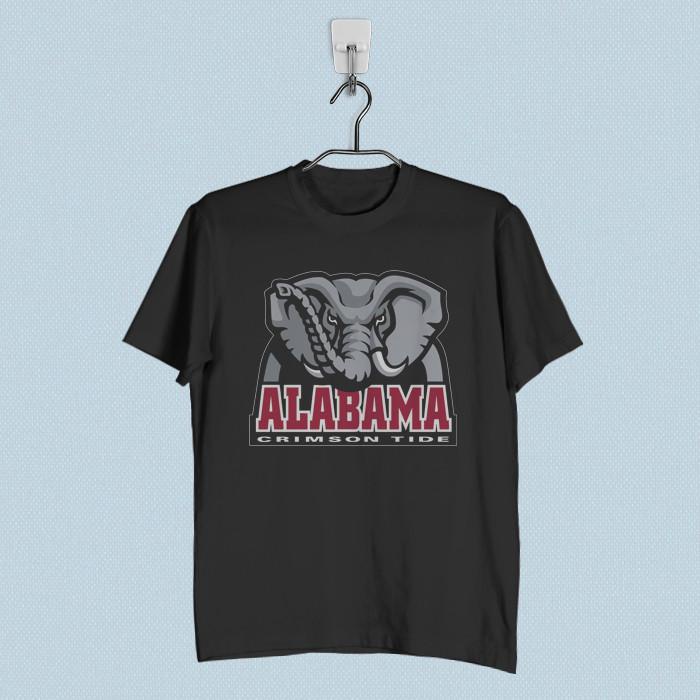 Alabama Crimson Tide Ncaa Logo Kaos Murah