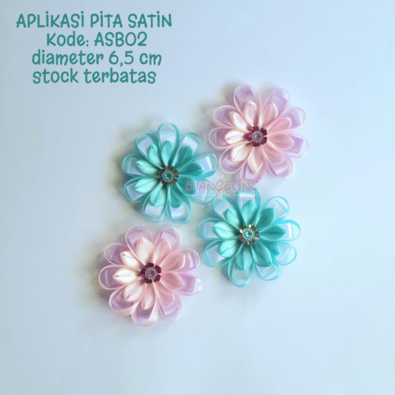 

APLIKASI PITA BENTUK BUNGA/AKSESORIS ANAK DEWASA 100% HANDMADE HIGH QUALITY