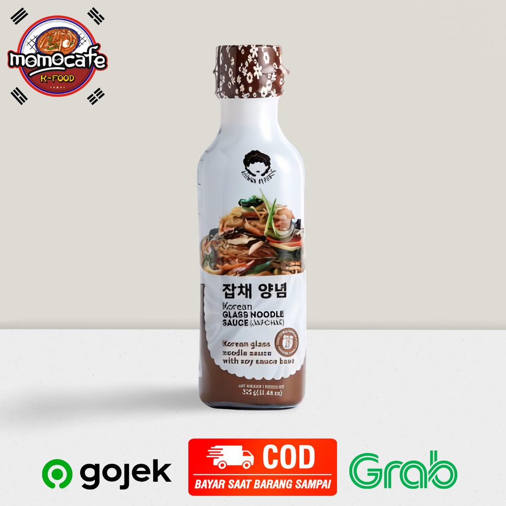 

Ajumma Republic Korean Japchae Sauce - Saus Bumbu Untuk Japchae 325gr Made In Korea