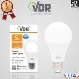 Bohlam Lampu LED 5 Watt Prima VDR Warm White/White (Standar SNI)