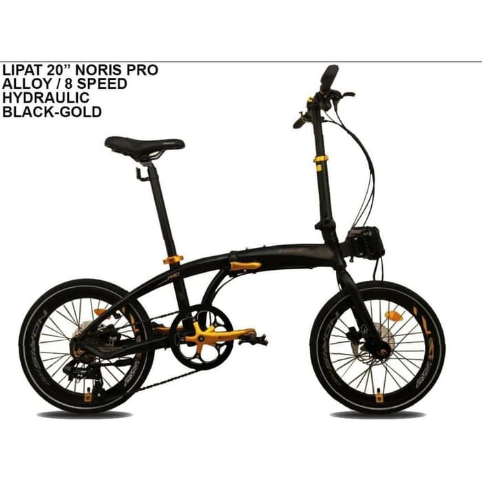 Jual Sepeda Lipat 20 inch Pacific Noris Pro Hydraulic 8Speed LimitedEdition Murah