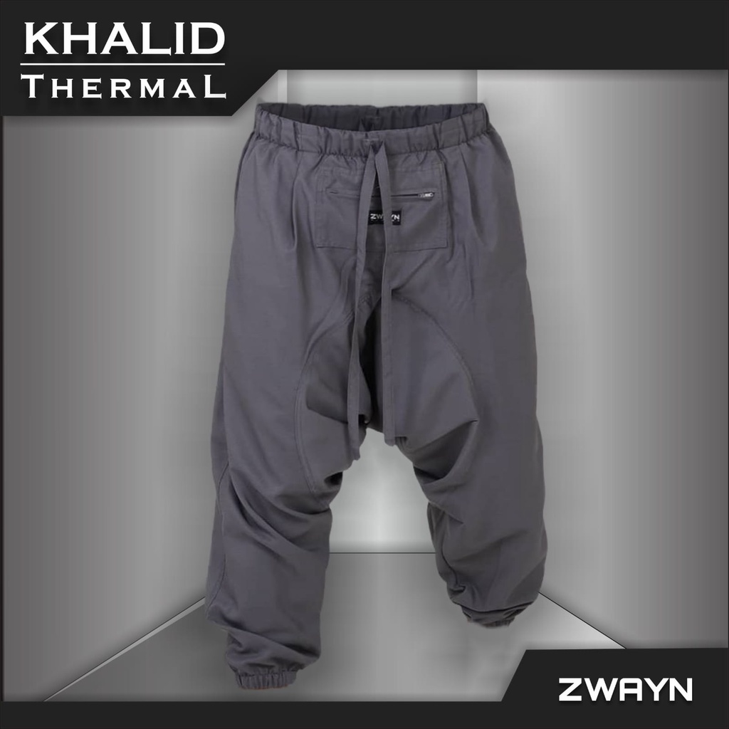 ZWAYN - Sirwal Khalid Thermal Training (Size S s/d L) Sirwal Jumbo / Celana Sirwal Dewasa / Celana S