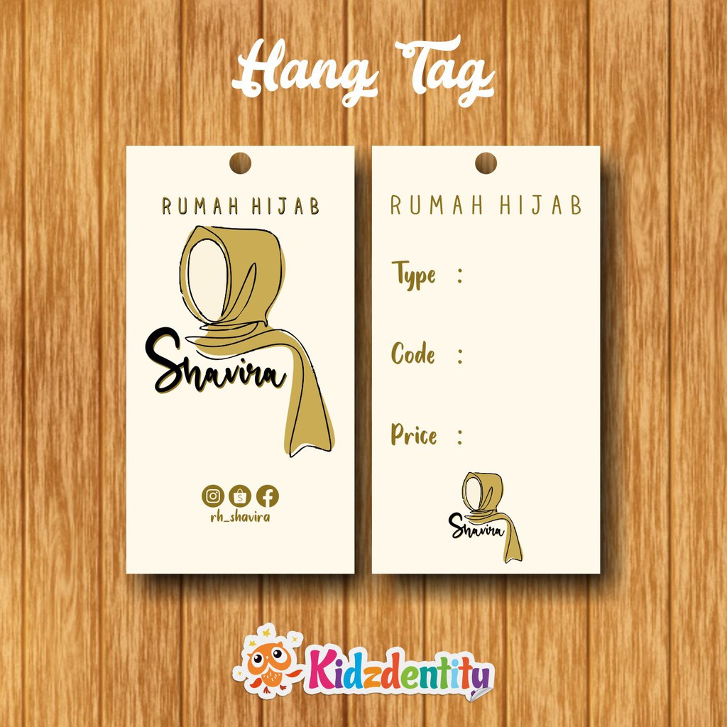 

KIDZDENTITY HANGTAG "HT 14