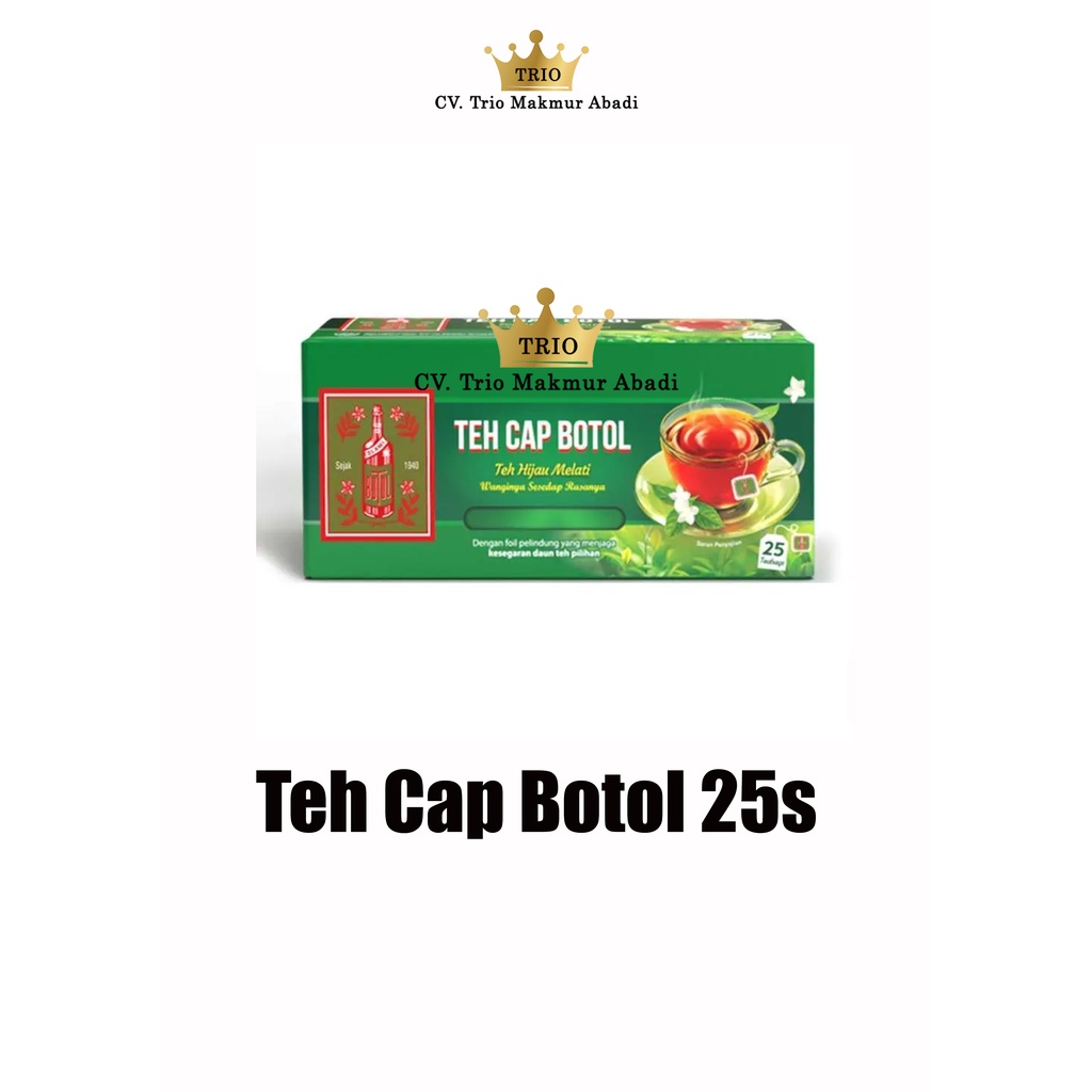 Teh cap botol teh hijau