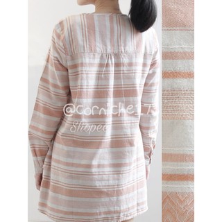  Corniche  Sunny Blouse Orange TP230874 Shopee Indonesia