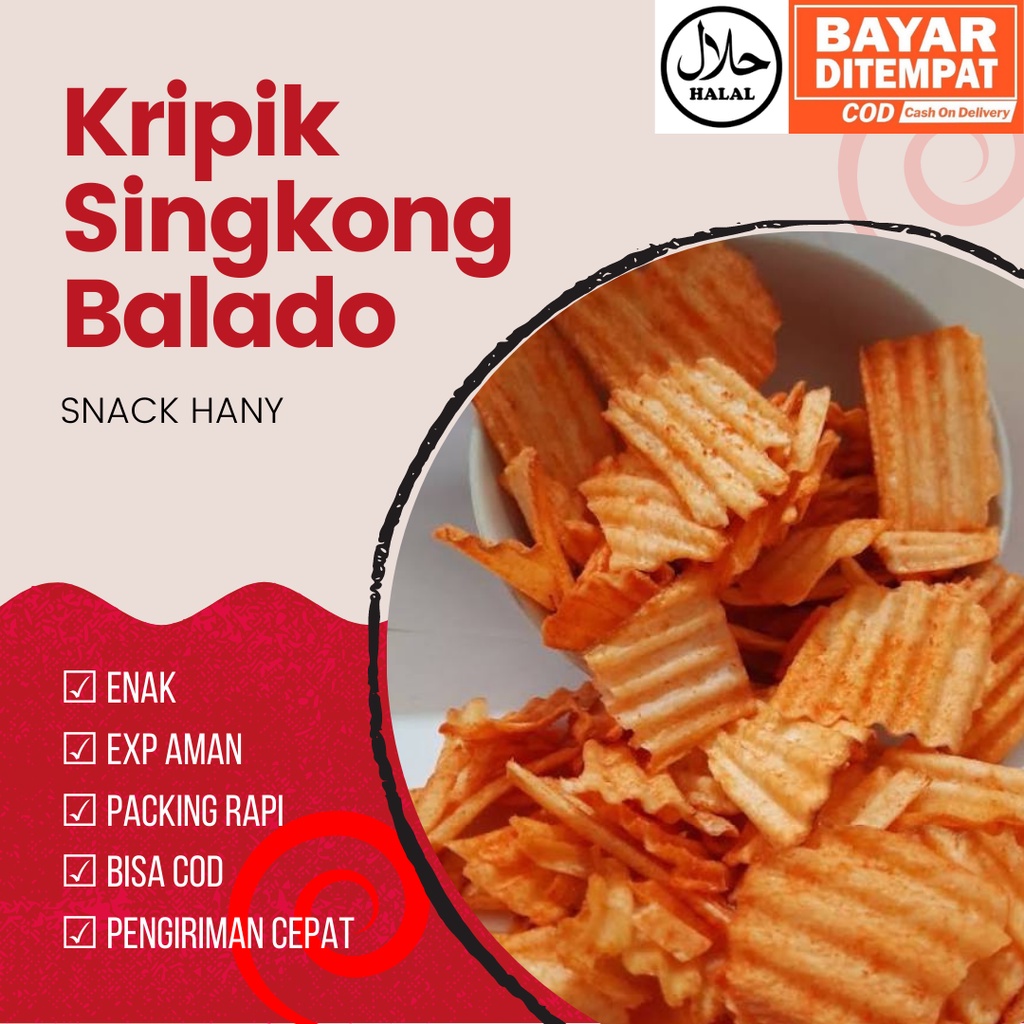 

Kripik Singkong Balado