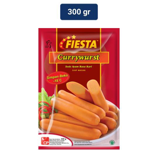 Fiesta Sosis Currywurst 300 gr