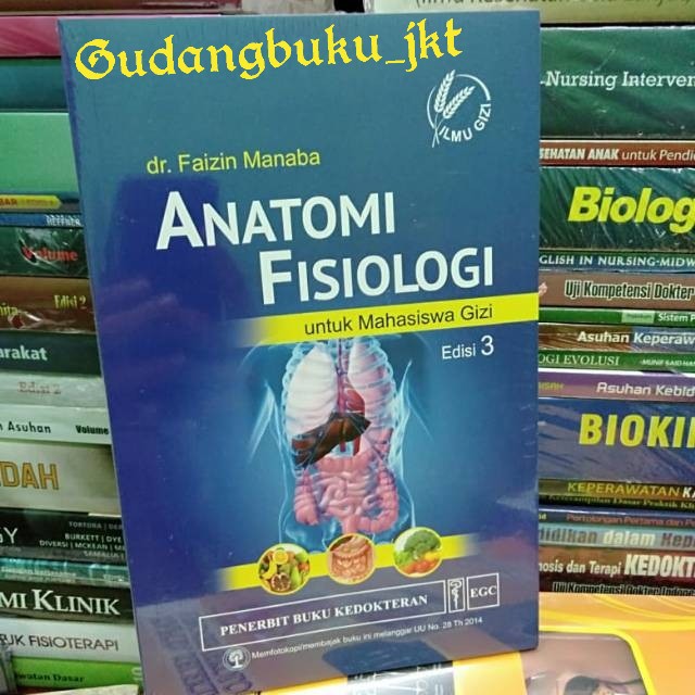 ANATOMI FISIOLOGI UNTUK MAHASISWA GIZI BY DR FAIZIN MANABA #ORIGINAL