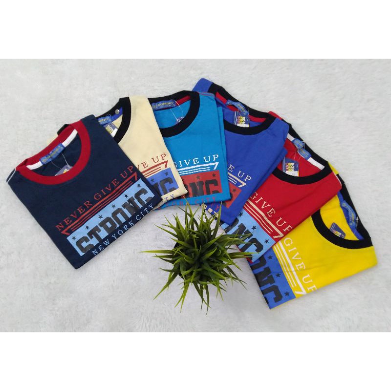 KAOS ANAK LAKI-LAKI ATASAN ANAK MEREK DOMINO