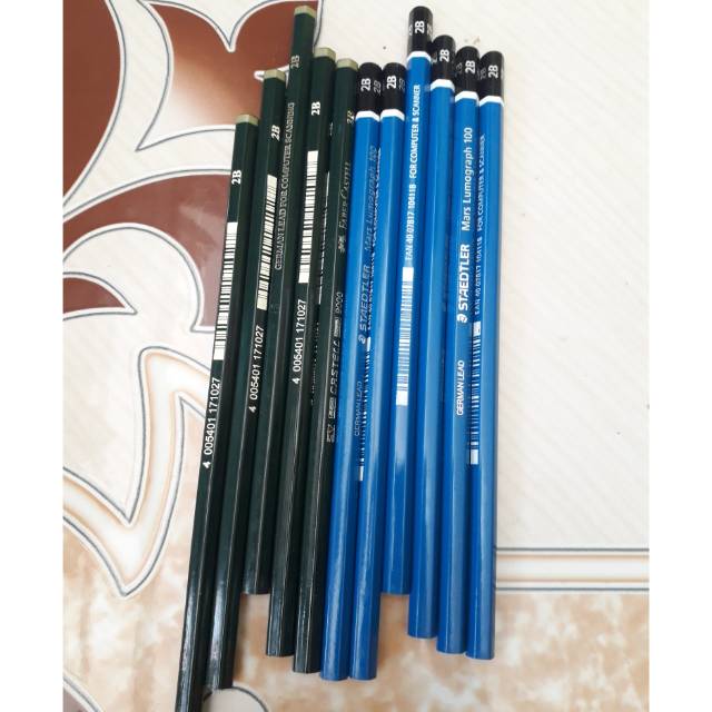 

Pencil pensil 2B fabercastel staedler original
